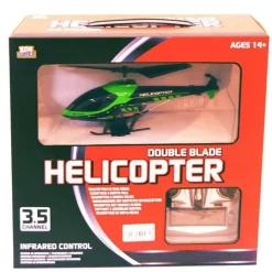 MODELLINO ELICOTTERO DOPPIA ELICA CON RADIOCOMANDO A INFRAROSSI RICARICABILE USB