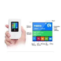 MODEM 4G WI-FI LTEE PORTATILE ROUTER 4G 150MBPS HOTSPOT UNIVERSALE