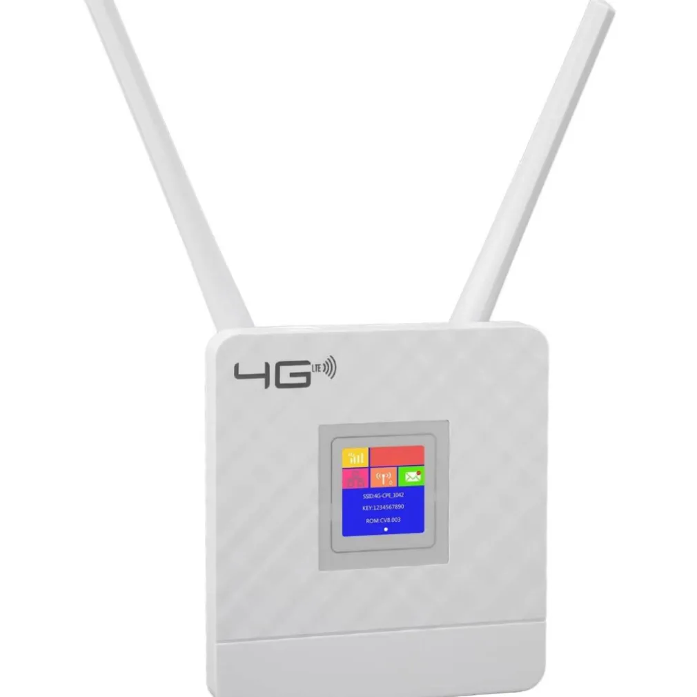 MODEM ROUTER PER SIM 4G LTE WIFI HOTSPOT DOPPIA ANTENNA PORTA LAN UNIVERSALE CPE