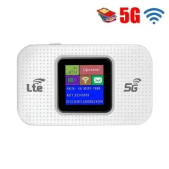 MODEM WIFI PORTATILE 4G / 5G ROUTER MOBILE 150 MBPS HOTSPOT CON DISPLAY LED