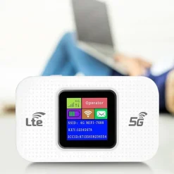 MODEM WIFI PORTATILE 4G / 5G ROUTER MOBILE 150 MBPS HOTSPOT CON DISPLAY LED