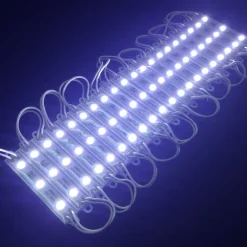 Modulo da 20 pezzi a 3 led SMD 5050 5630 FREDDO CALDO BLU ROSSO VERDE RGB IP65