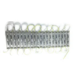 MODULO LED 12V 20 STRISCE 3LED SMD 5730 PER INSEGNE VARI COLORI LUCE IP65 5730-C
