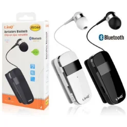 MONO AURICOLARE STEREO BLUETOOTH CON CLIP-ON RETRATTILE R8344 AUTONOMIA 10 ORE