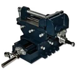 MORSA A CROCE DA 100MM 4 POLLICI DOPPIE GANASCE PER TRAPANO A COLONNA DA BANCO