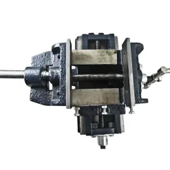 MORSA A CROCE DA 100MM 4 POLLICI DOPPIE GANASCE PER TRAPANO A COLONNA DA BANCO