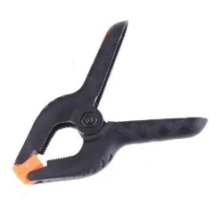 MORSETTO A MOLLA NYLON PINZA MORSETTI STRETTOIO 150 MM APERTURA 60 MM 91335