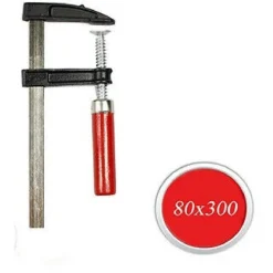 MORSETTO A VITE DA FALAGNAME PER BRICOLAGE MORSA MORSETTA DI SERRAGGIO 80X300MM