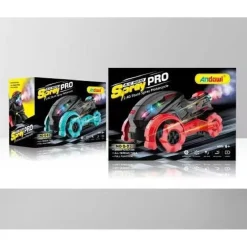 MOTOCICLETTA ACROBATICA TELECOMANDATA CON EFFETTO SONORO SPRUZZI D'ACQUA Q-D3