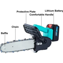 MOTOSEGA ELETTRICA A BATTERIE A LITIO 21V DA 12