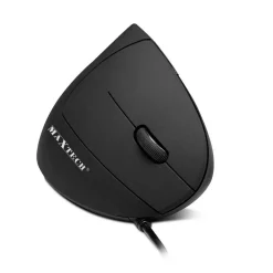 MOUSE CAVO USB IMPUGNATURA VERTICALE POSIZIONE BRACCIO CORRETTA FILO MAXTECH M-Z015