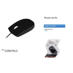 MOUSE DA GIOCO GAMING PER COMPUTER PC PORTATILE CON FILO USB 1.2 METRI M-Z020