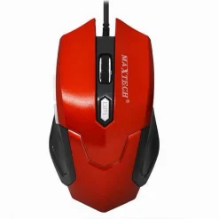 MOUSE DA GIOCO GAMING PER COMPUTER PC CAVO USB 2.0 FILO 1.2 MT TASTI MAXTECH M-Z014