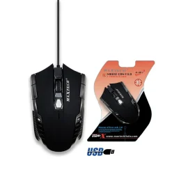 MOUSE GAMING CON CAVO USB OTTICO MINI CON FILO PER COMPUTER PC DA GIOCO MAXTECH M-Z017