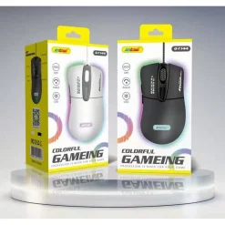 MOUSE GAMING LED PER PC NOTEBOOK LAPTOP DPI REGOLABILE FILO USB OTTICO Q-T144