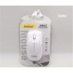 MOUSE OTTICO SENZA FILI WIRELESS 2.4GHZ RICETRASMETTITORE USB PER COMPUTER QM62