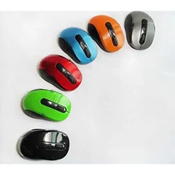 MOUSE OTTICO WIRELESS 2,4 GHZ SENZA FILI DESIGN ERGONOMICO 1000 DPI VARI COLORI