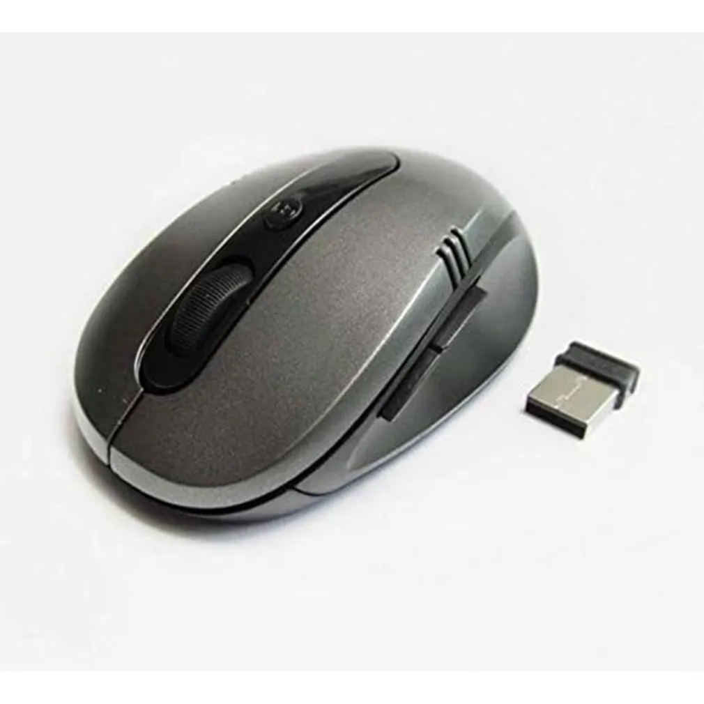 MOUSE OTTICO WIRELESS 2,4 GHZ SENZA FILI DESIGN ERGONOMICO 1000 DPI VARI COLORI
