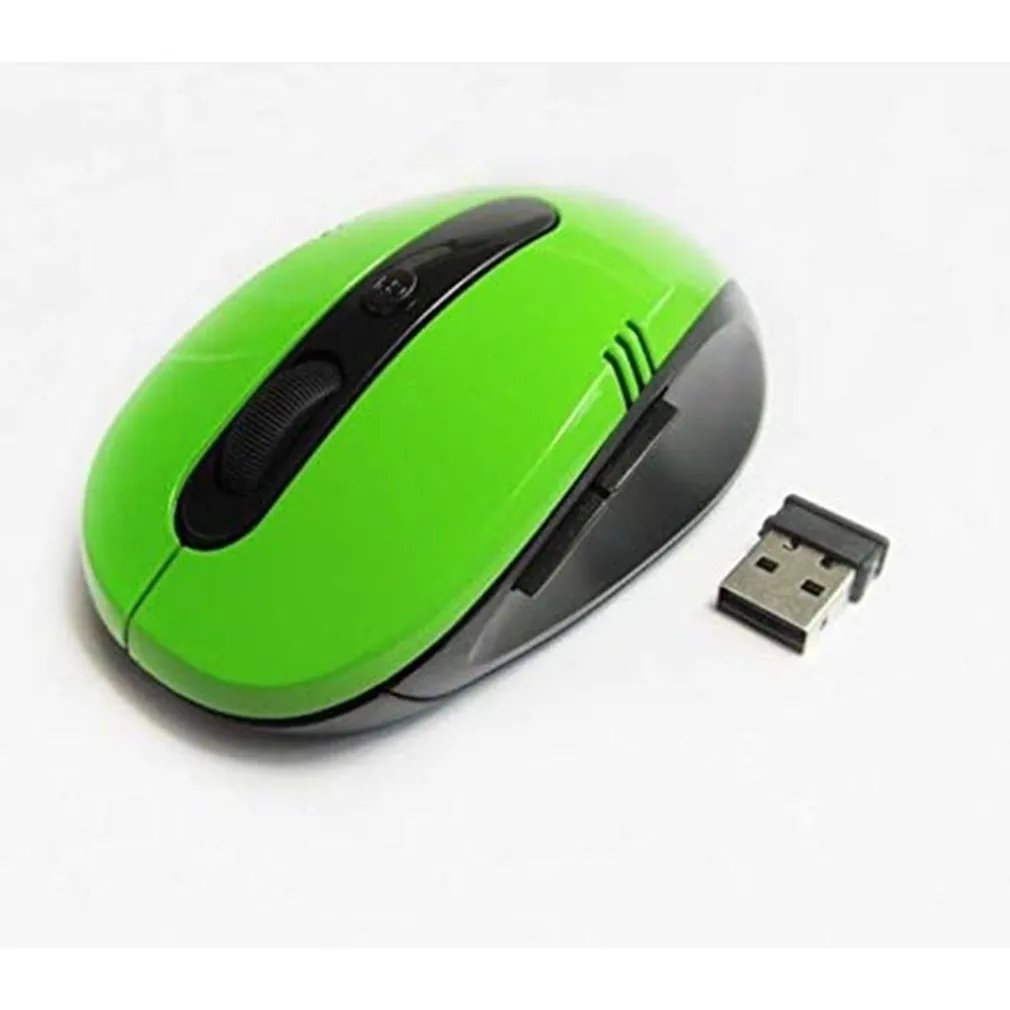 MOUSE OTTICO WIRELESS 2,4 GHZ SENZA FILI DESIGN ERGONOMICO 1000 DPI VARI COLORI