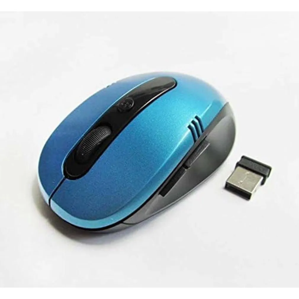 MOUSE OTTICO WIRELESS 2,4 GHZ SENZA FILI DESIGN ERGONOMICO 1000 DPI VARI COLORI