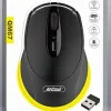 MOUSE SENZA FILI SENSORE OTTICO WIRELESS 2.4GHZ DISTANZA 6/10 METRI PER PC QM67