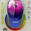 MOUSE WIRELESS COLORATO SENZA FILI 2.4G 1600DPI Q-JC124 CONNESSIONE USB COMPUTER