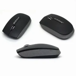 MOUSE WIRELESS DA 2.4 GHZ SENZA FILO ULTRA SLIM BIANCO - NERO PC TABLET DESIGN