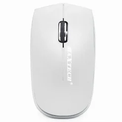 MOUSE WIRELESS DA 2.4 GHZ SENZA FILO ULTRA SLIM BIANCO - NERO PC TABLET DESIGN