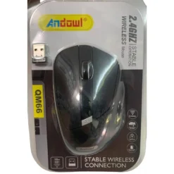 MOUSE WIRELESS ERGONOMICO 2.4GHZ SENZA FILI 1600 DPI SMART CONNECT PER PC QM66