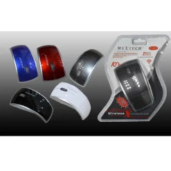 MOUSE WIRELESS 2.4GHZ SENZA FILI PER PC COMPUTER NOTEBOOK PC 1600DPI MAXTECH M-Z013