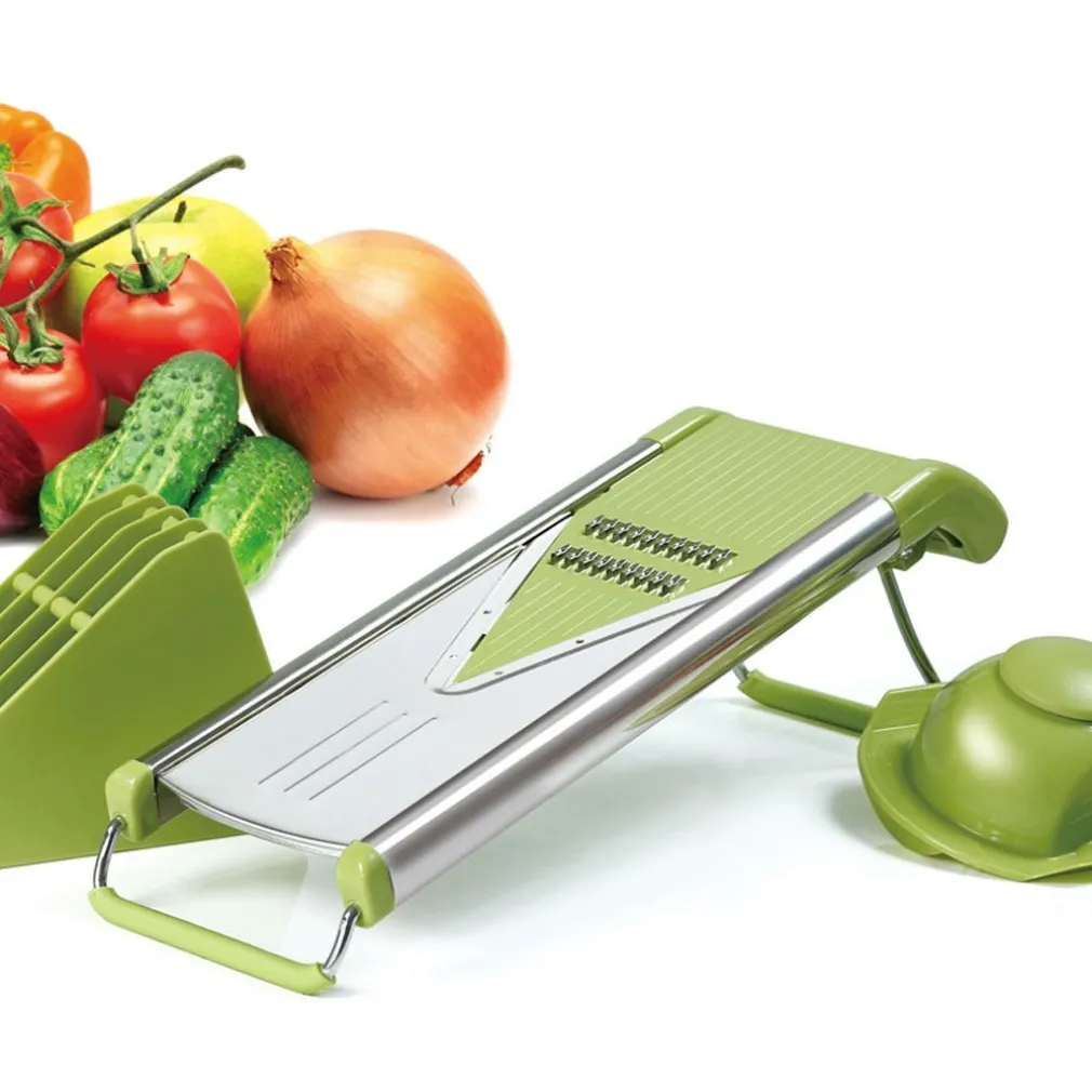 MULTIFUNZIONE TRITURATORE VERDURE SLICER GRATER PELAPATATE DICER CUTTER Chopper