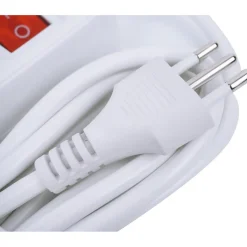 MULTIPRESA SHUKO BIPASSO 10 E 16 AMP 3 POSTI CIABATTA ELETTRICA CON INTERRUTTORE