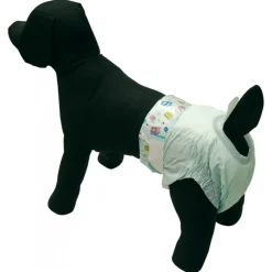 MUTANDINE PANNOLINI IGIENICI PER CANE ASSORBENTI TAGLIA GRANDE XL 51,5 x 32 CM