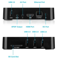MXQ ANDROID TV BOX WIFI IPTV SMART TV PLASMA LED USB SD CARD INTERNET SMART TV