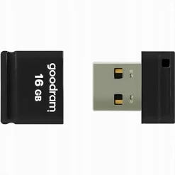 NANO PENDRIVE CHIAVETTA DI MEMORIA USB TIPO A UPI2 16 GB USB 2.0 NERA UPI2-16GB