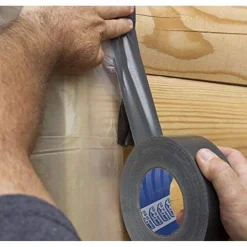 NASTRO AMERICANO GRIGIO TELATO RESISTENTE 50MM X 25MT EXTRAFORTE IMPERMEABILE SIGILLA RIPARA IMBALLA