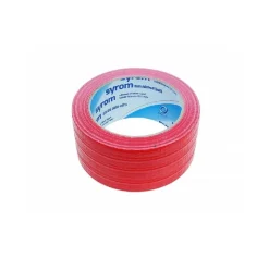 NASTRO AMERICANO ROSSO TELATO RESISTENTE 50MMX25MT EXTRAFORTE IMPERMEABILE SIGILLA RIPARA