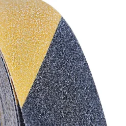 NASTRO ANTISCIVOLO ALTA RESISTENZA SICUREZZA ANTIATTRITO BATTISTRADA 2,5CMX5MT NERO/GIALLO