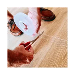 NASTRO BIADESIVO TRASPARENTE MILLEUSI ADESIVO ATTACCA TUTTO 3CM X 2 MT ACRILICO