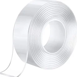 NASTRO BIADESIVO TRASPARENTE MILLEUSI ADESIVO ATTACCA TUTTO 3CM X 5 MT ACRILICO