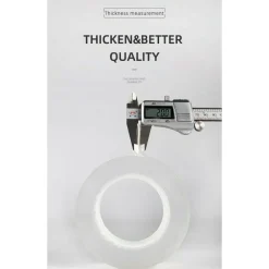 NASTRO BIADESIVO TRASPARENTE MILLEUSI ADESIVO ATTACCA TUTTO 3CM X 5 MT ACRILICO