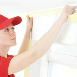 NASTRO CARTA PER MASCHERATURA VERNICIATURA 50MTX50MM 6 ROTOLI CARROZZIERE PITTURA