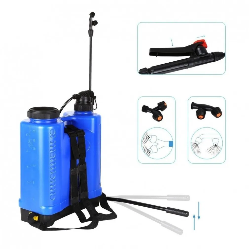 NEBULIZZATORE A SPALLA 18 LT SPRUZZATORE ZAINO IRRORATRICE SPRUZZATORE A POMPA