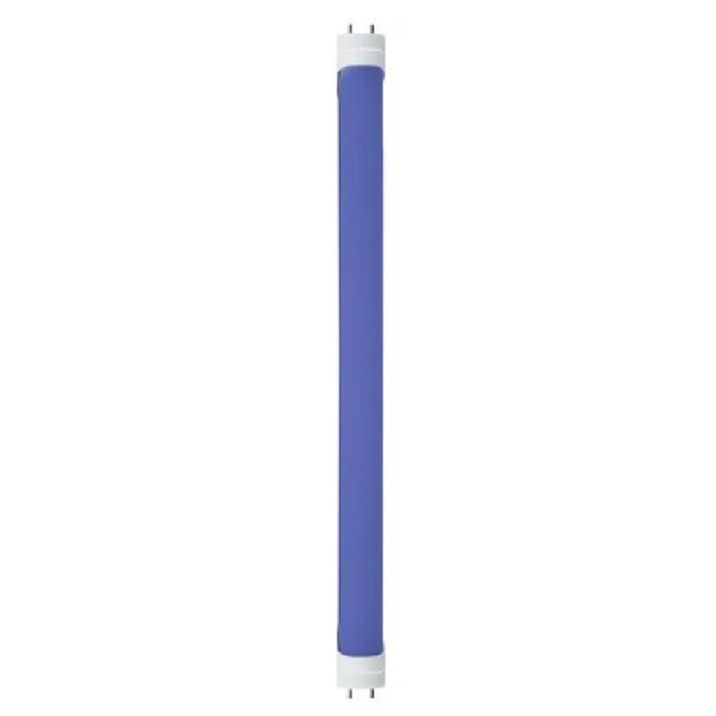 NEON LED OPACO T8 G13 18W LUCE BLU TUBO 120CM ILLUMINAZIONE CASA INTERNI T8-120B