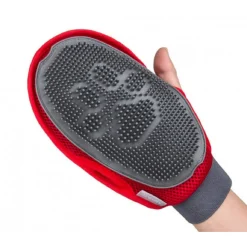 NOBLEZA GUANTO MASSAGGIANTE PER ANIMALI DOMESTICI CANI GATTI RIMOZIONE PELO