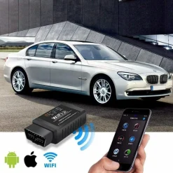OBD2 AUTO CODE LETTORE CODICI SCANSIONE PROBLEMI WIRELESS ANDROID WINDOWS WIFI
