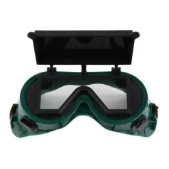 OCCHIALI DI PROTEZIONE PROTETTIVI PER SALDARE SALDATURA DOPPIA LENTE FABBRO