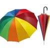 OMBRELLO GRANDE COLORE ARCOBALENO PROTEGGE PIOGGIA E SOLE ESTATE INVERNO