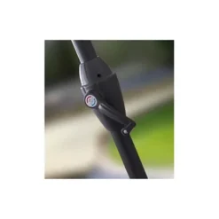 OMBRELLONE DA GIARDINO ESTERNO BALCONE TERRAZZO BIANCO 3X2 MT CON MANOVELLA 223223