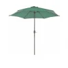OMBRELLONE DA GIARDINO GAZEBO OMBRELLO PARASOLE 236XØ270CM VERDE CON MANOVELLA 206423